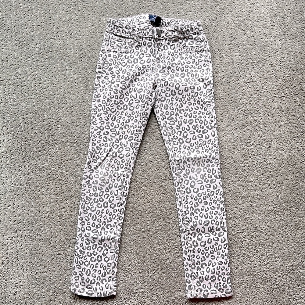 GAP Kids Cheetah Printed Jeans, Kids US 8